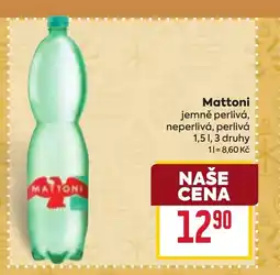 Billa Mattoni nabídka