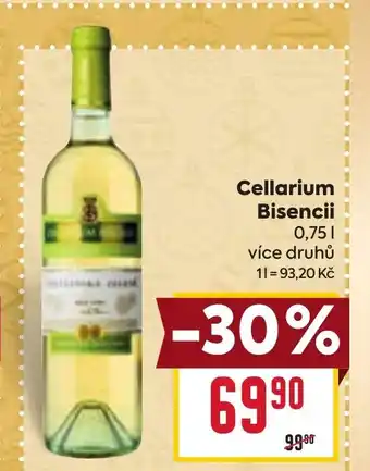 Billa Cellarium Bisencii nabídka