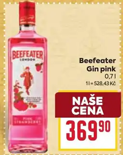 Billa Beefeater Gin pink nabídka