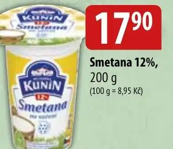 Bala Smetana 12% nabídka