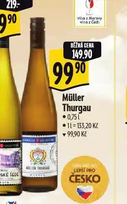 Albert Muller thurgau nabídka