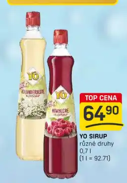 Flop Yo sirup nabídka