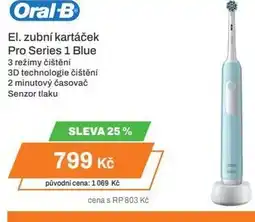 Oral-B El. zubní kartáček Pro Series 1 Blue