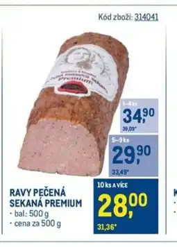 Makro Ravy pečená sekaná premium nabídka