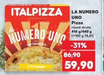 Kaufland LA NUMERO UNO Pizza nabídka