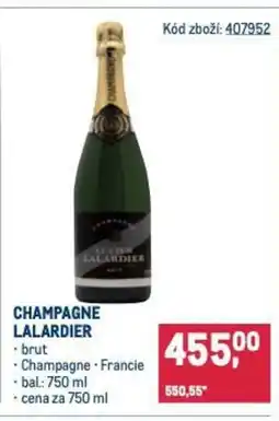 Makro CHAMPAGNE LALARDIER nabídka