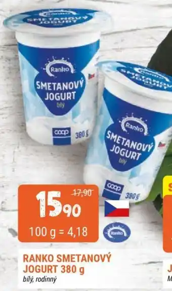 Trefa Ranko Smetanový Jogurt 380g nabídka
