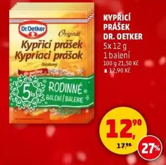 Penny Market Kypřicí prášek dr. oetker nabídka