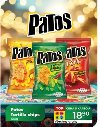 Tamda Foods Patos Tortilla chips nabídka