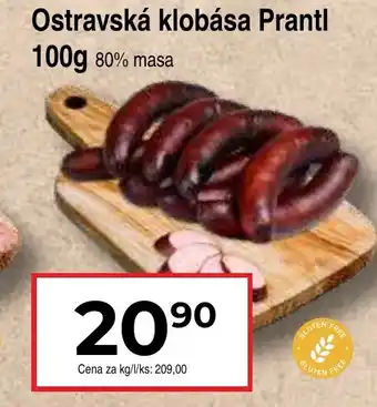 Hruška Ostravská klobása Prantl nabídka