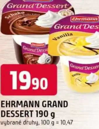 Trefa EHRMANN Grand dessert nabídka