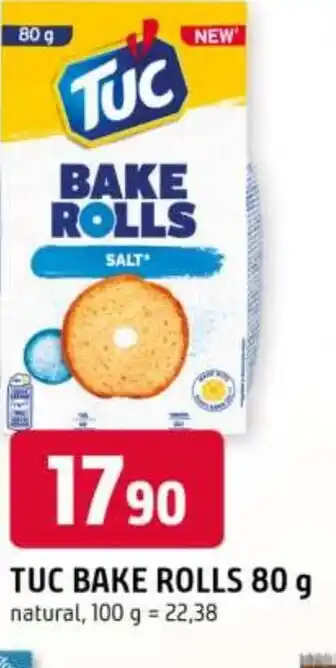 Trefa TUC bake rolls nabídka