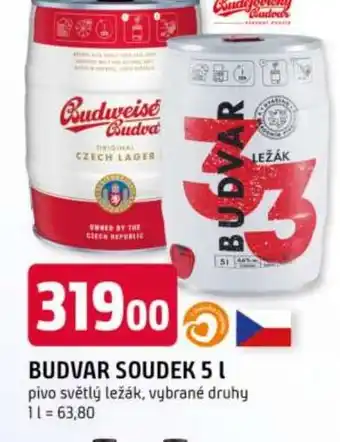 Trefa BUDVAR SOUDEK nabídka