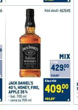 Makro Jack daniel's nabídka