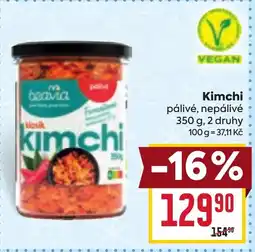 Billa Kimchi nabídka