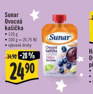 Jip Sunar ovocná kapsička nabídka