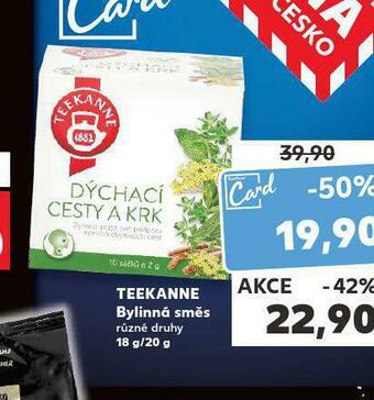 Kaufland Teekanne bylinná směs nabídka