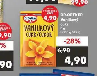 Kaufland Vanilkový cukr nabídka