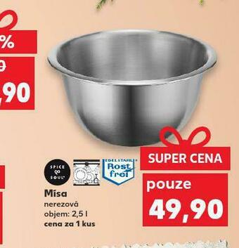 Kaufland Mísa nerezová nabídka
