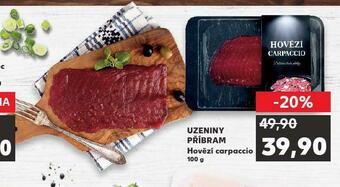 Kaufland Hovězí carpaccio nabídka