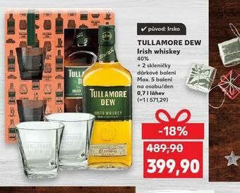 Kaufland Tullamore dew nabídka