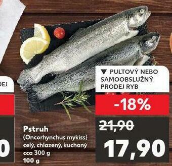 Kaufland Pstruh nabídka