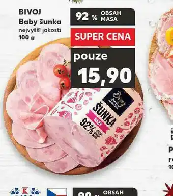 Kaufland Bivoj baby šunka nabídka