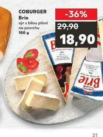 Kaufland Coburger brie nabídka