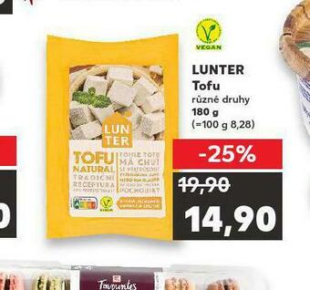 Kaufland Lunter tofu nabídka