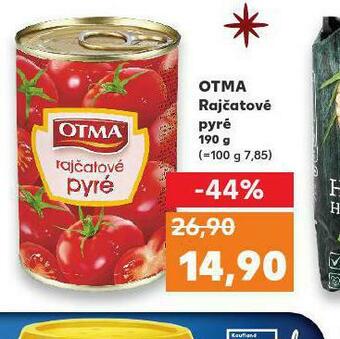 Kaufland Otma rajčatové pyré nabídka