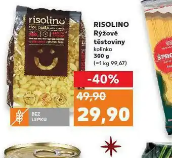 Kaufland Risolino rýže těstoviny nabídka