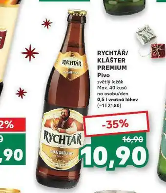 Kaufland Pivo rychtář / klášter premium nabídka