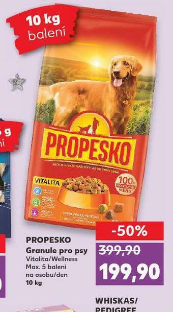 Kaufland Propesko granule pro psy nabídka