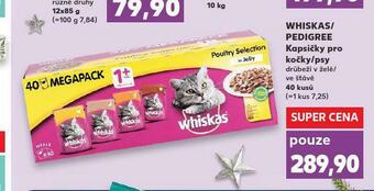 Kaufland Whiskas kapsičky pro kočky nabídka