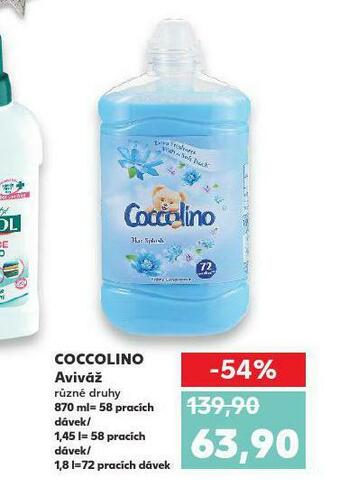 Kaufland Coccolino aviváž nabídka