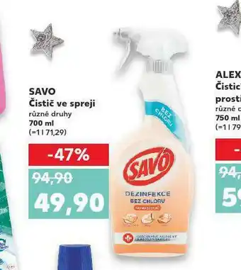 Kaufland Savo wc čistič ve spreji nabídka