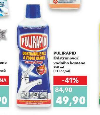Kaufland Pulirapid odstraňovač vodního kamene nabídka