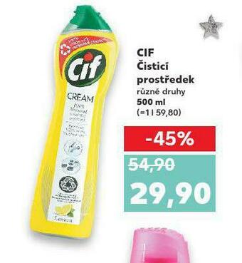 Kaufland Cif čistící prostředek nabídka