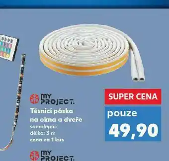 Kaufland Těsnící ůpáska na okna s dveře nabídka