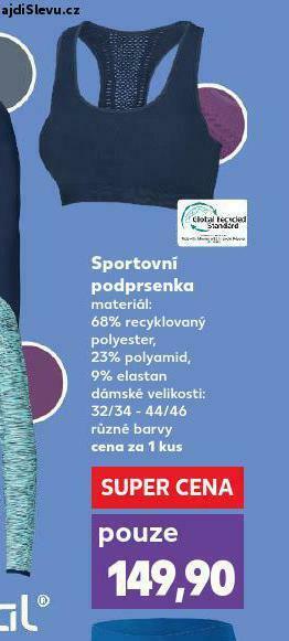 Kaufland Sportovní podprsenka nabídka