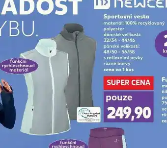 Kaufland Sportovní vesta nabídka