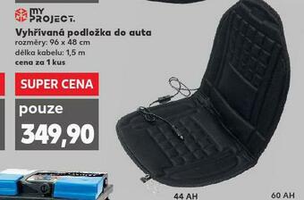 Kaufland Vyhřívaná podložka do auta nabídka