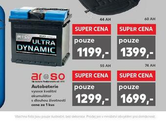 Kaufland Autobaterie 60 ah nabídka