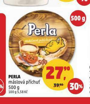 Penny Market Perla máslová příchuť nabídka