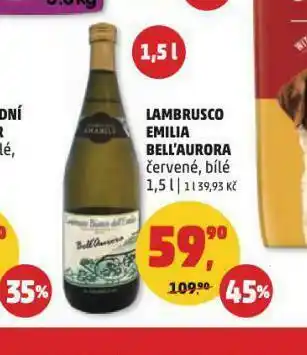 Penny Market Lambrusco emilia bel´aurora nabídka
