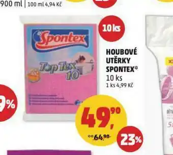 Penny Market Spontex houbové utěrky nabídka
