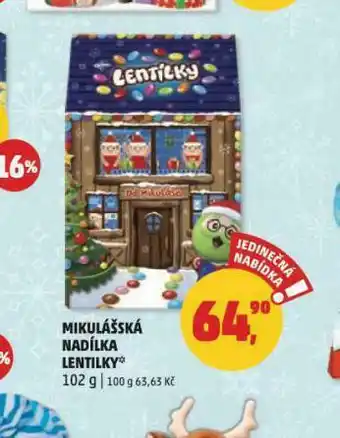 Penny Market Mikulášská nadílka lentilky nabídka