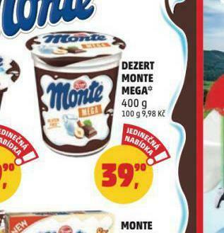 Penny Market Dezert monte mega nabídka