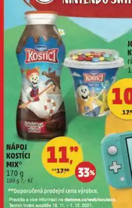 Penny Market Nápoj kostíci mix nabídka