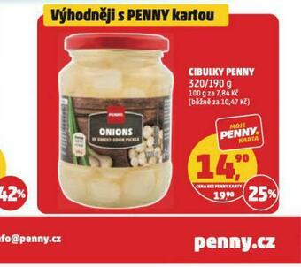 Penny Market Cibulky penny nabídka